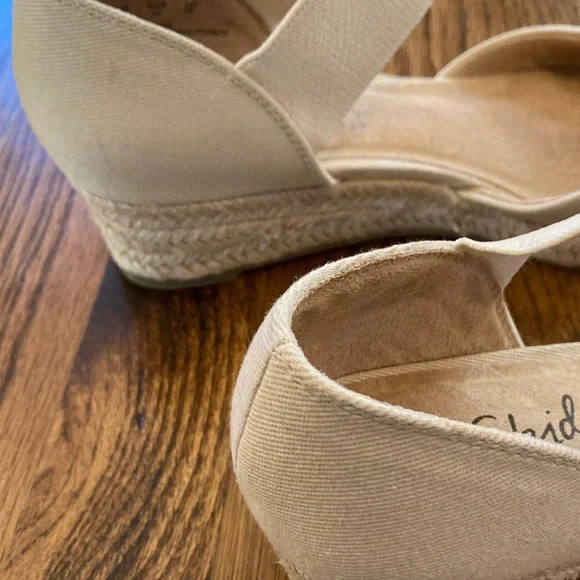 Life Stride Women's Kaylee size 8 Off white/Ecru Espadrilles - Picture 5 of 13